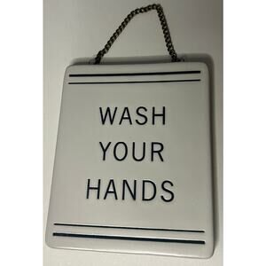 Hearth and Hand with Magnolia "Wash Your Hands" Sign